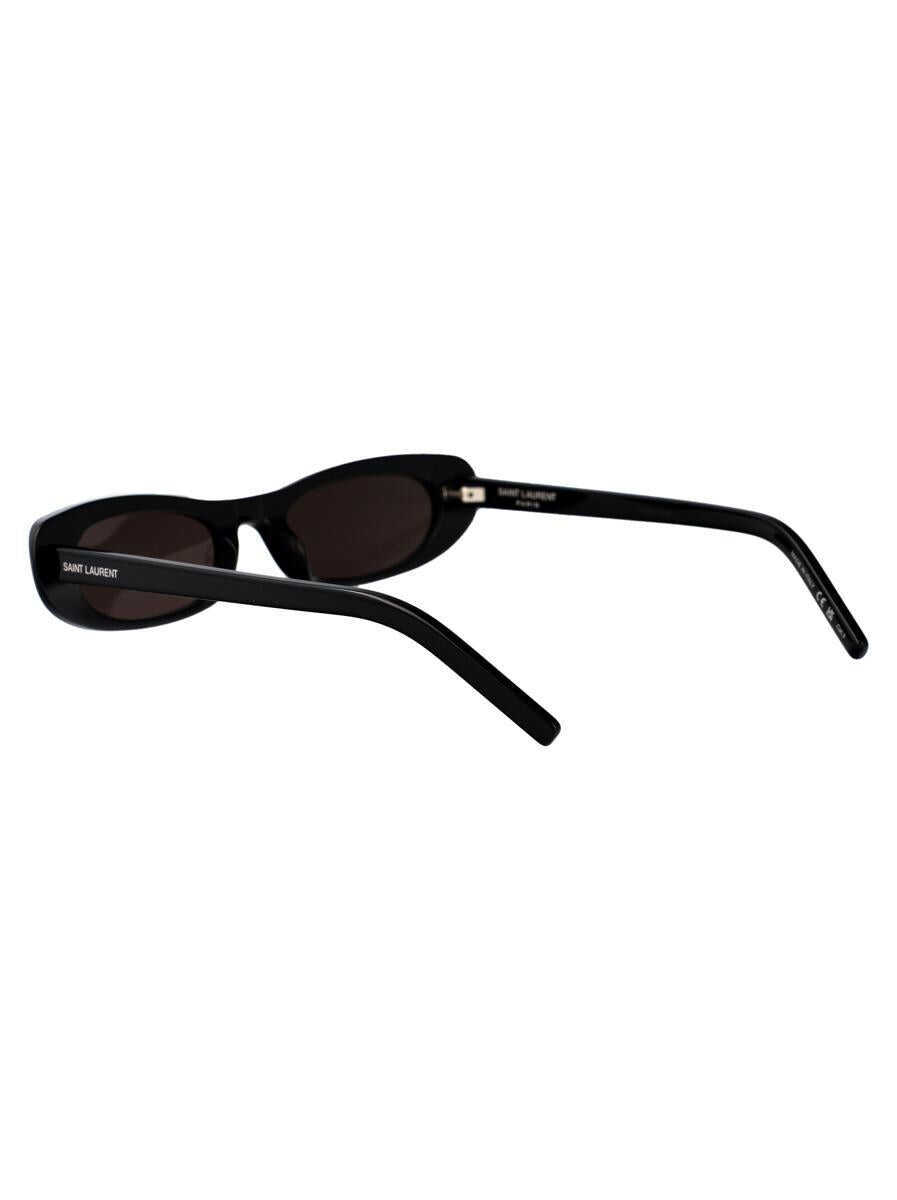 Ochelari de soare Saint Laurent Saint Laurent Eyewear Sunglasses 001 BLACK BLACK BLACK Femei (BM 17586573) 4