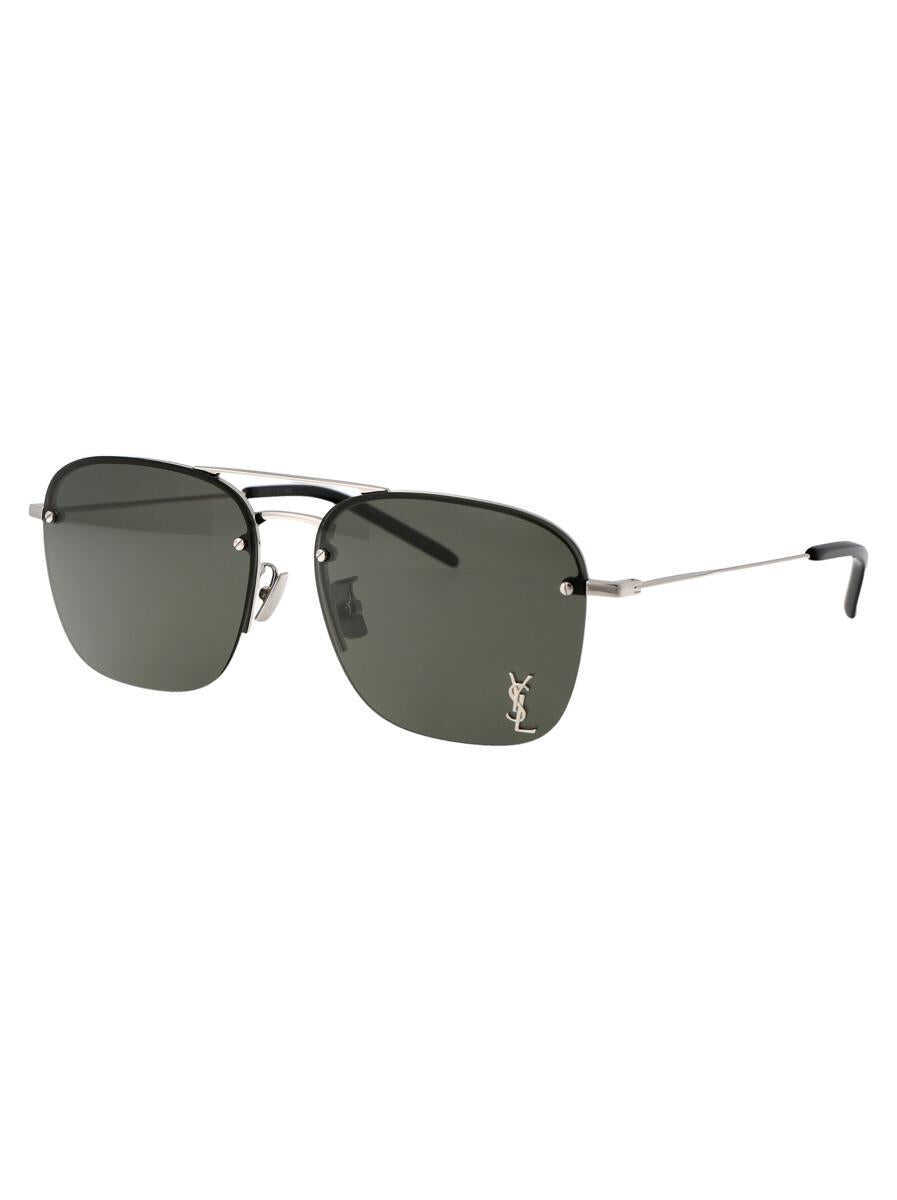 Ochelari de soare Saint Laurent Saint Laurent Eyewear Sunglasses 006 SILVER SILVER GREY Femei (BM 17586618) 2