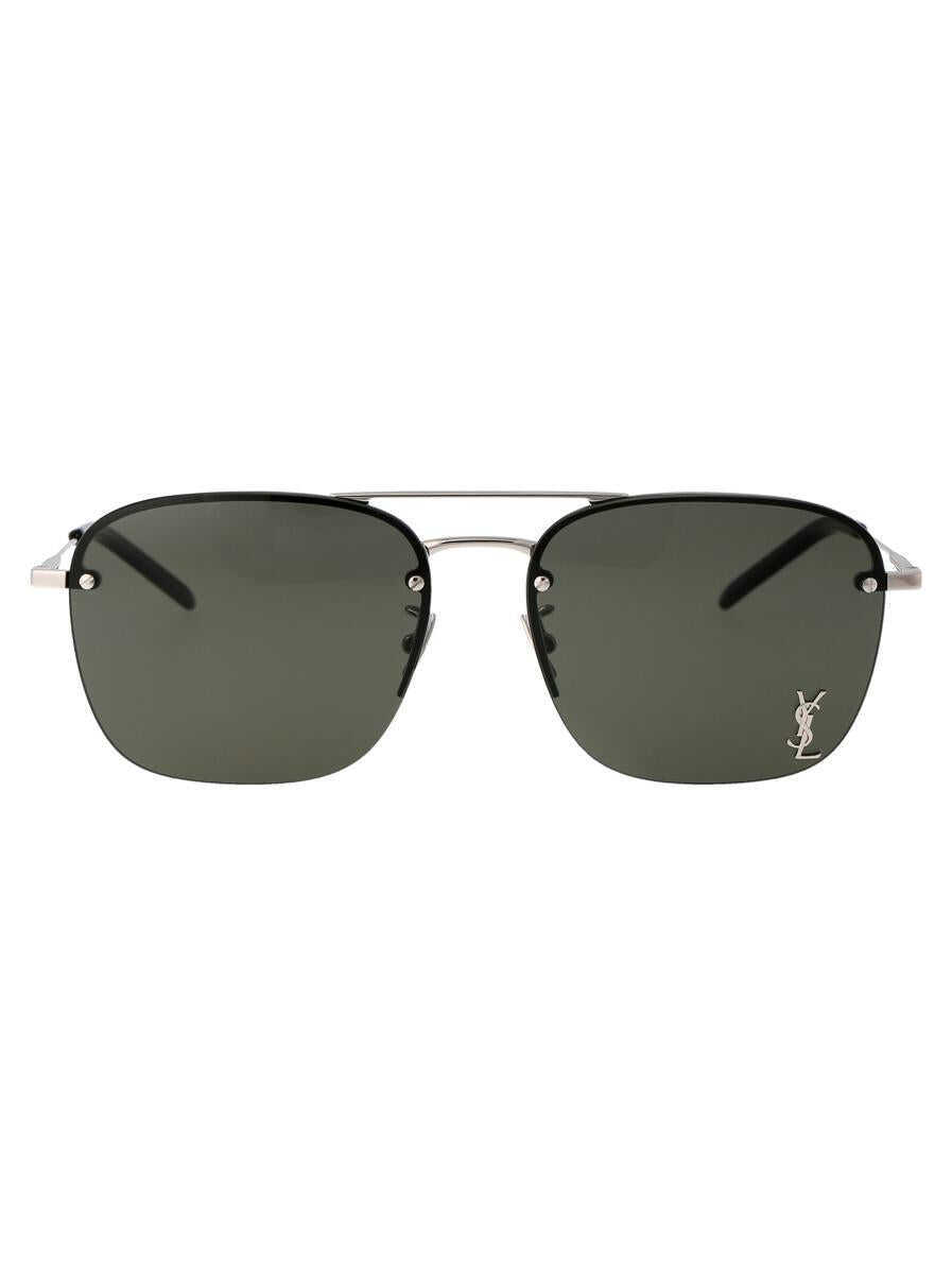 Ochelari de soare Saint Laurent Saint Laurent Eyewear Sunglasses 006 SILVER SILVER GREY Femei (BM 17586618) 1
