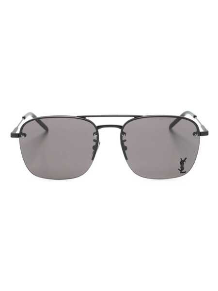 Ochelari de soare Saint Laurent Saint Laurent Eyewear Sunglasses 005 BLACK BLACK BLACK Femei (BM 17586627) 1