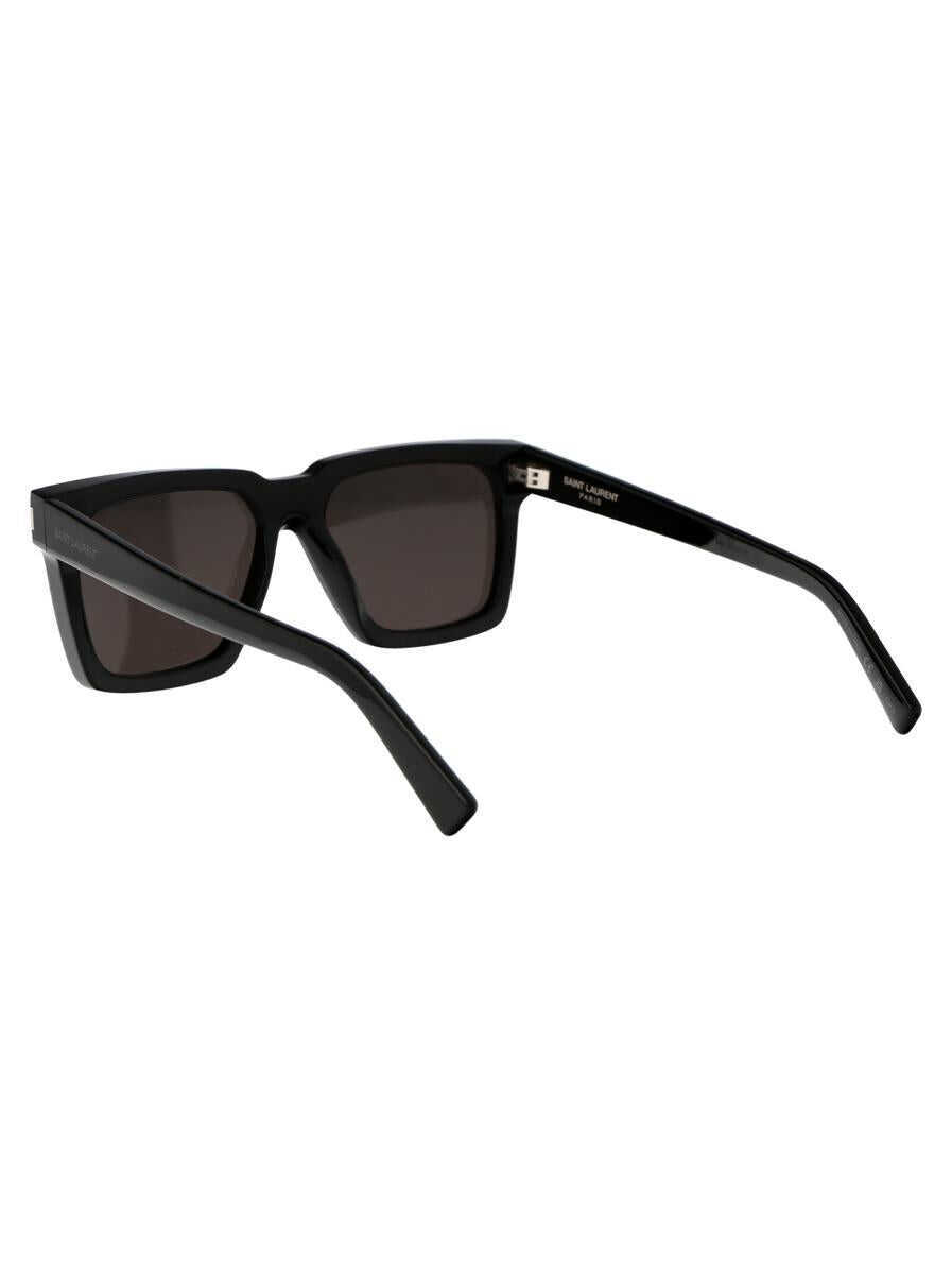 Ochelari de soare Saint Laurent Saint Laurent Eyewear Sunglasses 001 BLACK BLACK BLACK Femei (BM 17586639) 4