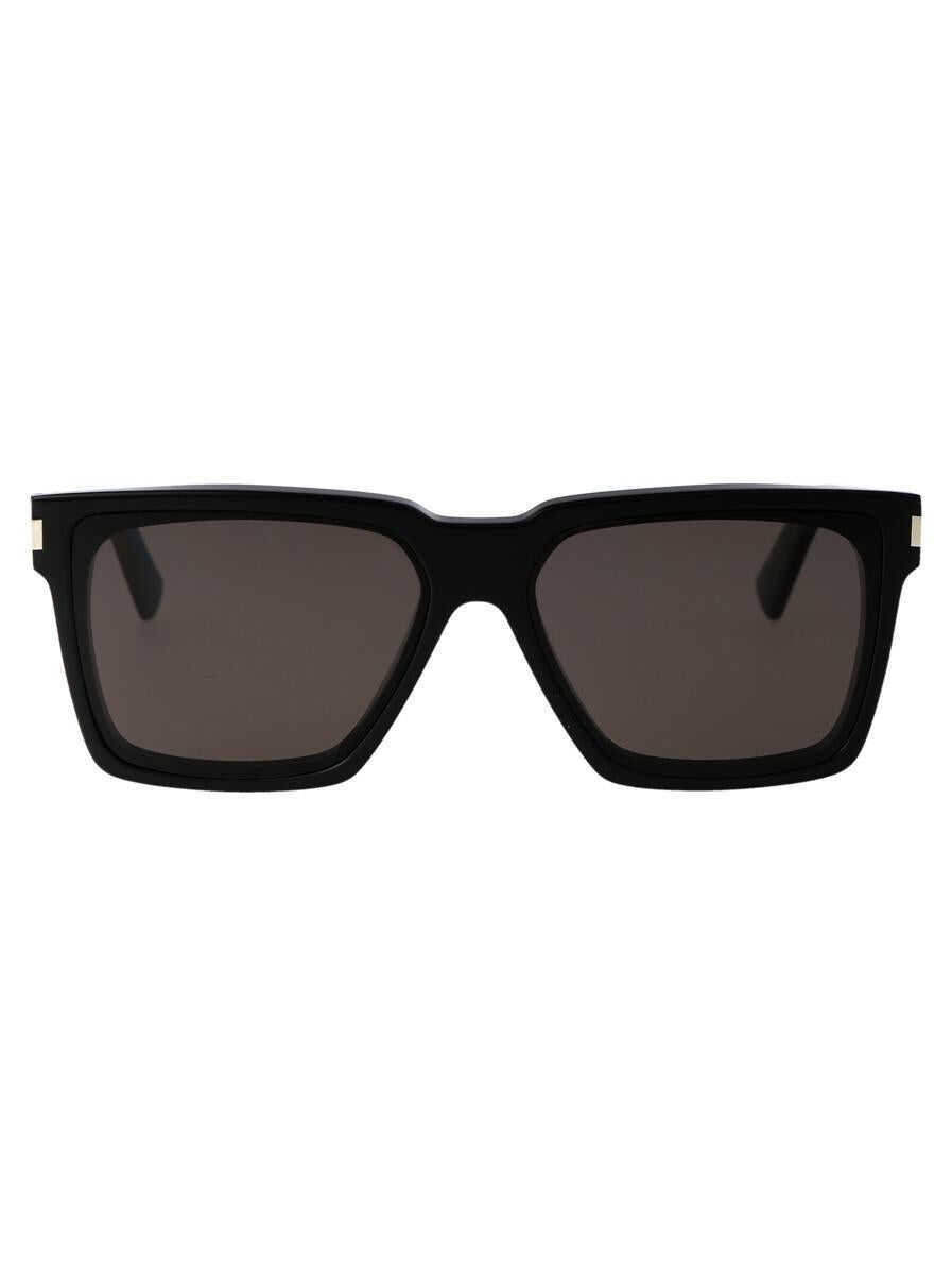 Ochelari de soare Saint Laurent Saint Laurent Eyewear Sunglasses 001 BLACK BLACK BLACK Femei (BM 17586639) 1