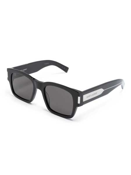 Ochelari de soare Saint Laurent Saint Laurent Eyewear Sunglasses 001 BLACK CRYSTAL BLACK Barbati (BM 17586651) 2
