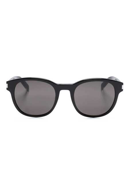 Ochelari de soare Saint Laurent Saint Laurent Eyewear Sunglasses 001 BLACK CRYSTAL BLACK Femei (BM 17586654) 1