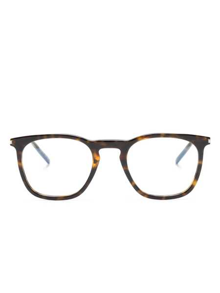 Ochelari de soare Saint Laurent Saint Laurent Eyewear Optical 002 HAVANA HAVANA TRANSPARENT Barbati (BM 17586669) 1