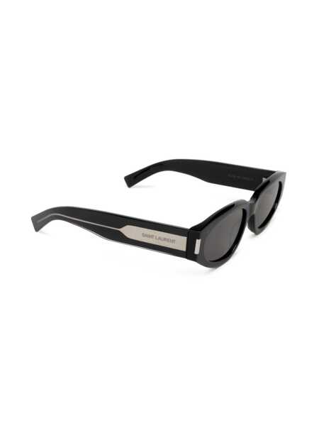 Ochelari de soare Saint Laurent Saint Laurent Eyewear Sunglasses 001 BLACK CRYSTAL BLACK Femei (BM 17586678) 2