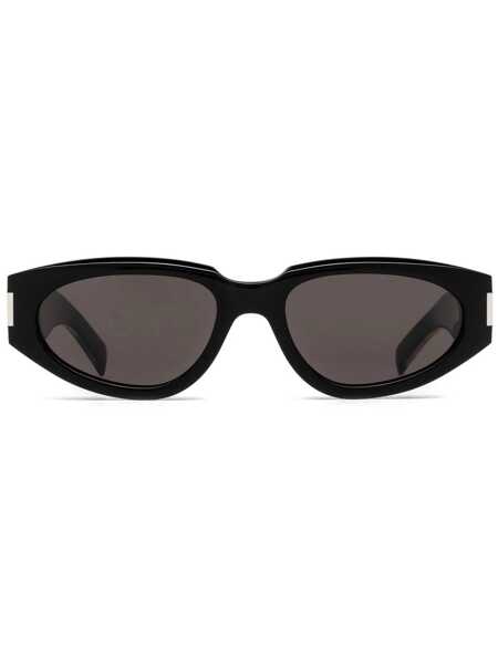 Ochelari de soare Saint Laurent Saint Laurent Eyewear Sunglasses 001 BLACK CRYSTAL BLACK Femei (BM 17586678) 1