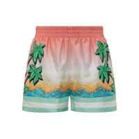 Pantaloni casual Casablanca Silk Short Pants Femei