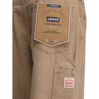 Pantaloni pentru Barbati - Pantaloni casual Levis 568 Loose Carpenter Pants Beige Barbati (BM 17587845) - B-mall.ro