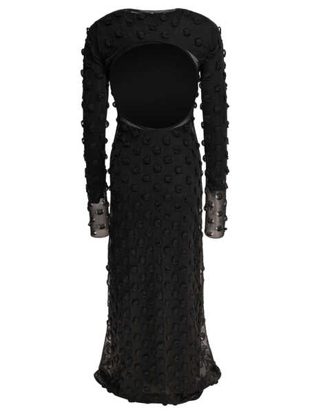 Rochii elegante Max Mara Long flared dress Black Femei (BM 17587848) 2