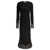 Max Mara Long flared dress Black