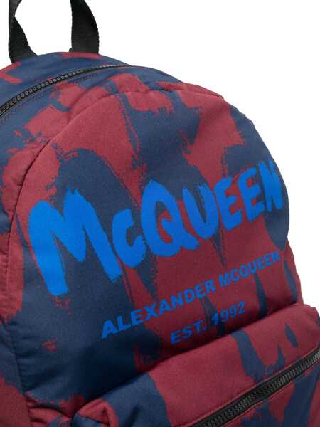 Rucsacuri Alexander McQueen Backpacks Blue Barbati (BM 17587875) 4