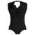 Max Mara Sleeveless draped bodysuit Black