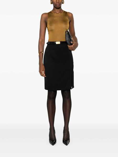 Bluze Saint Laurent Tops Brown Femei (BM 17587935) 2