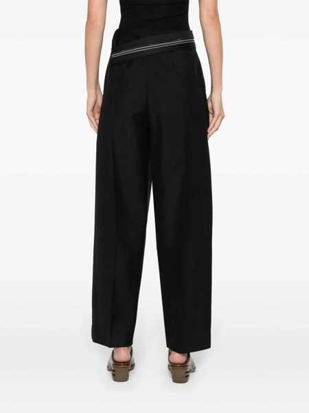 Pantaloni casual Fendi Trousers Black Femei (BM 17588232) 4