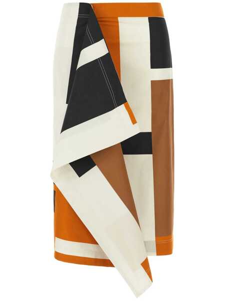 Fuste casual Fendi Skirts Orange Femei (BM 17588250) 1