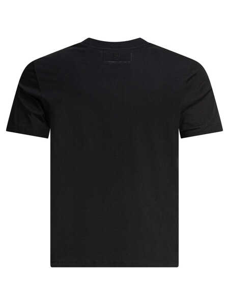 Tricouri AMI Paris T-shirts Black Barbati (BM 17588256) 2