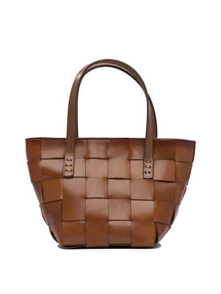 Genti de mana DRAGON DIFFUSION Handbags Brown Femei (BM 17588283) 3