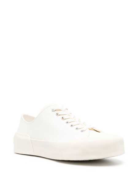 Sneakers Jil Sander Canvas sneakers White Femei (BM 17588391) 2