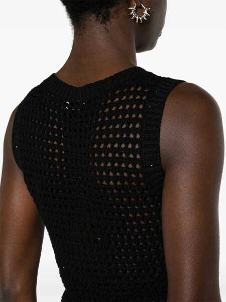 Bluze Brunello Cucinelli Tops Black Femei (BM 17588430) 5