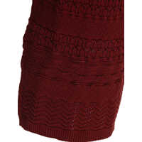 Fuste Dama - Fuste casual ELIE SAAB Crochet Midi Skirt FIREBALL LILYS CROCHET Bordeaux Femei (BM 17588475) - B-mall.ro