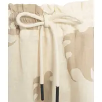 Pantaloni scurti OAS Dama - Pantaloni scurti OAS Linen shorts Drizzle Beige Femei (BM 17588710) - B-mall.ro