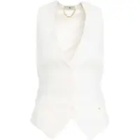 Sacouri office Linen blend vest Femei