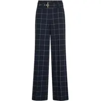 Pantaloni eleganti Palazzo pants with waist belt Femei