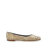 Pantofi slip-on Chloè Python Marcie Ballerina Flat Femei