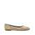 Chloe Chlo&egrave; Python Marcie Ballerina Flat Beige