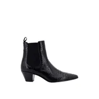 Bocanci casual Céline pentru Barbati - Bocanci casual Cline Celine Snake-Effect Leather Chelsea Boots Black Barbati (BM 17589066) - B-mall.ro