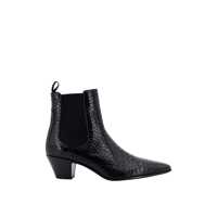 Bocanci casual Celine Snake-Effect Leather Chelsea Boots Barbati