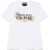 Versace Jeans Couture Baroque Outline Logo T-Shirt WHITE