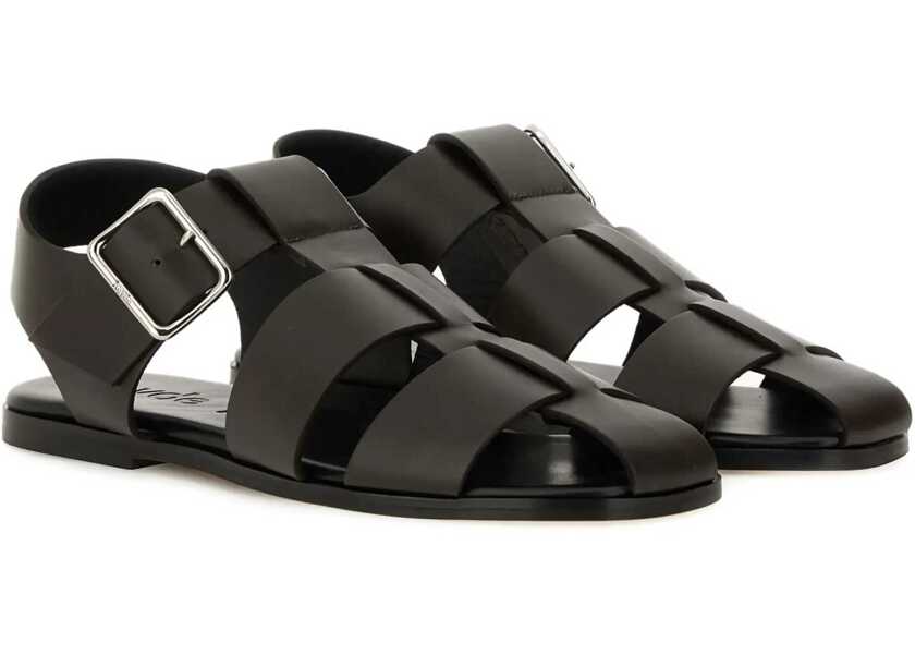 Sandale AEYDE Sandalo Whit DARK BROWN Femei (BM 17589247) 2