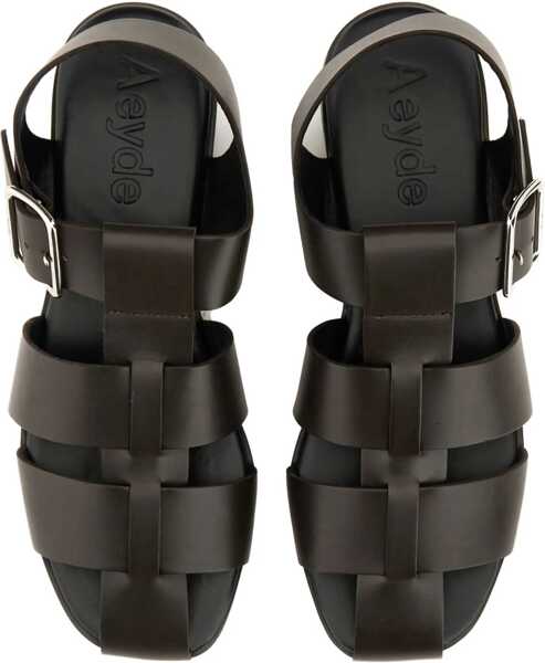 Sandale AEYDE Sandalo Whit DARK BROWN Femei (BM 17589247) 4