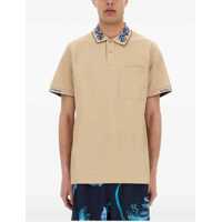 Tricouri Polo Polo Shirt With Baroque Outline Collar Barbati