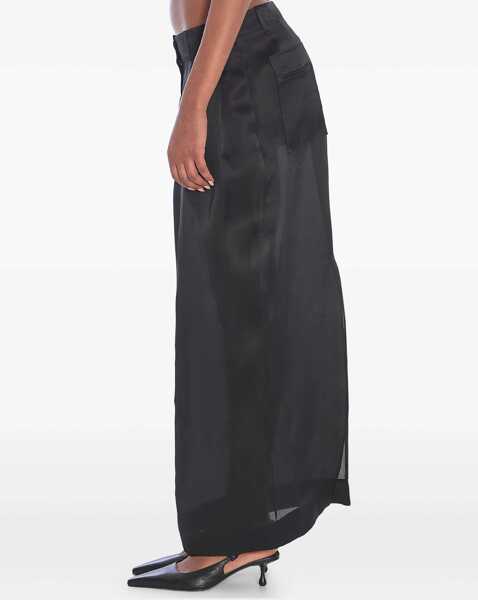 Fuste Khaite Lucian Skirt BLACK Femei (BM 17589523) 3