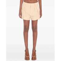 Pantaloni scurti Cotton Canvas Mini Shorts Femei