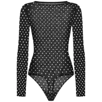 Body-uri Wolford Dots String Bodysuit Femei