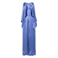 Pantaloni casual Pinko 'Oca' Jumpsuit In Light Blue Femei