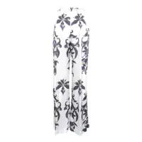 Pantaloni casual forte_forte Dama - Pantaloni casual forteforte ForteForte Pants Purple Femei (BM 17590830) - B-mall.ro