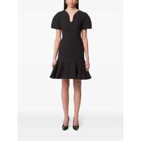 Imbracaminte Nina Ricci Dama - Rochii Nina Ricci Nina Ricci Peplum Virgin Wool Dress Black Femei (BM 17591766) - B-mall.ro