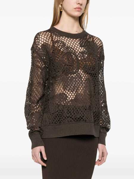 Pulovere Max Mara Max Mara Sweater BROWN Femei (BM 17591946) 3