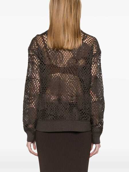 Pulovere Max Mara Max Mara Sweater BROWN Femei (BM 17591946) 4