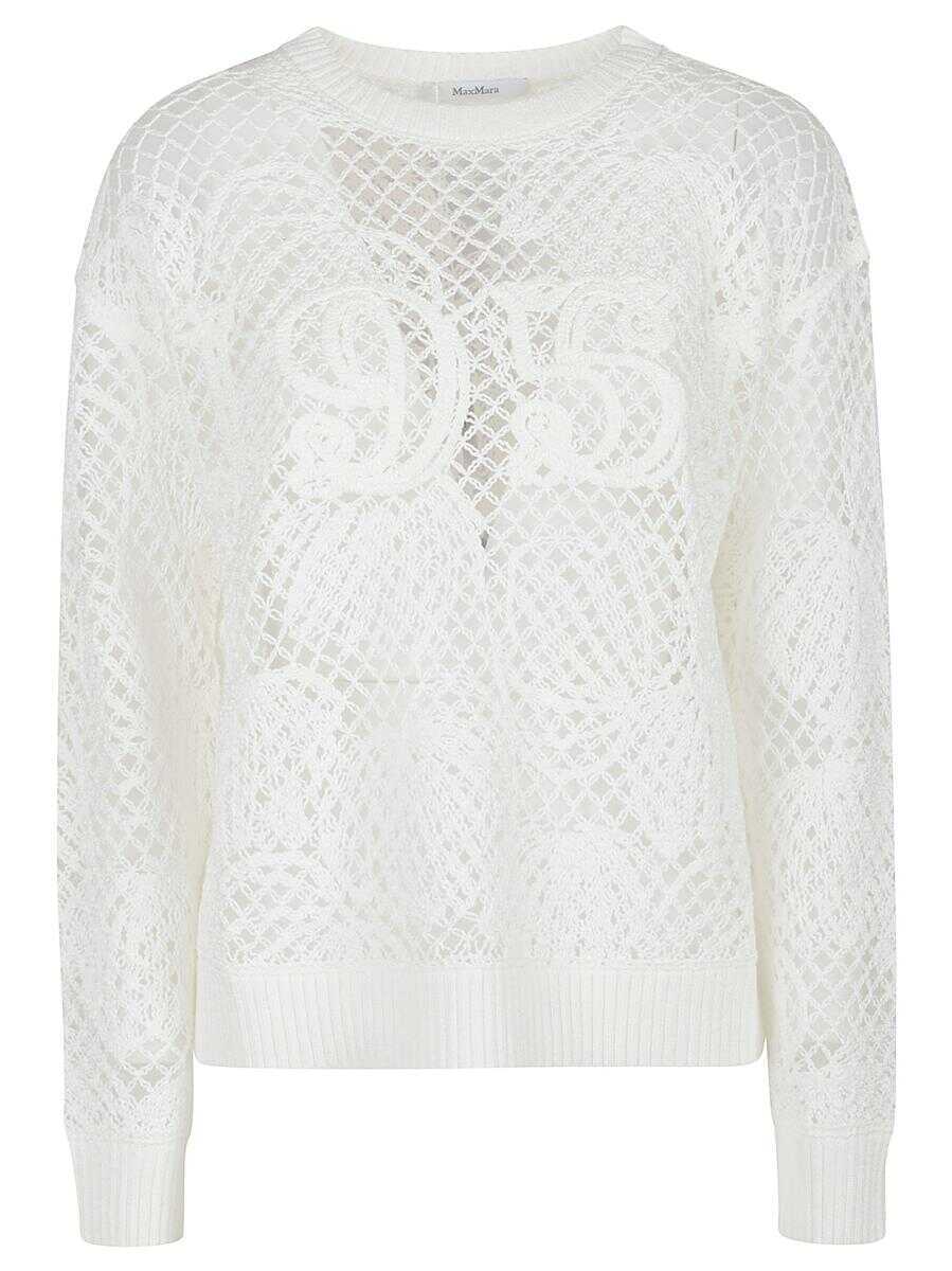 Pulovere Max Mara Max Mara Sweater WHITE Femei (BM 17591949) 1