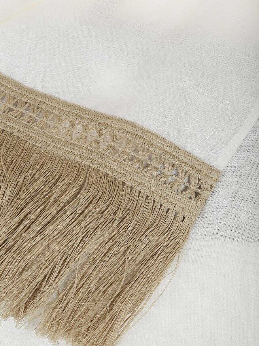 Esarfe Max Mara Max Mara Scarf Beige Femei (BM 17591982) 2