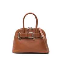 Genti de mana Osoi 'Zip Brocle Mid Tan' Camel Handle Bag Femei