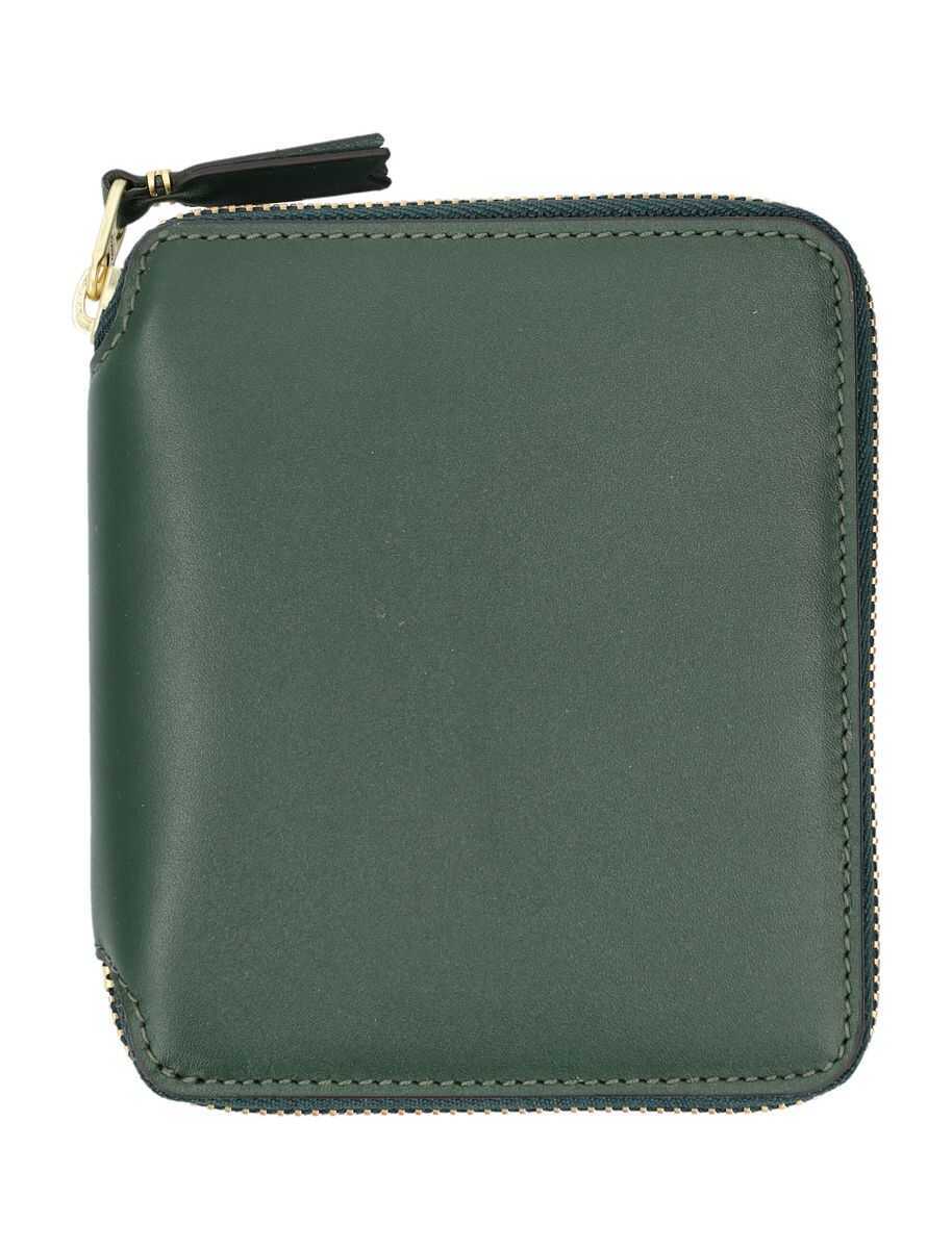 Portofele Comme des Garons Comme Des Garons Vertical Zip Around Wallet BOTTLE GREEN Femei (BM 17592486) 1