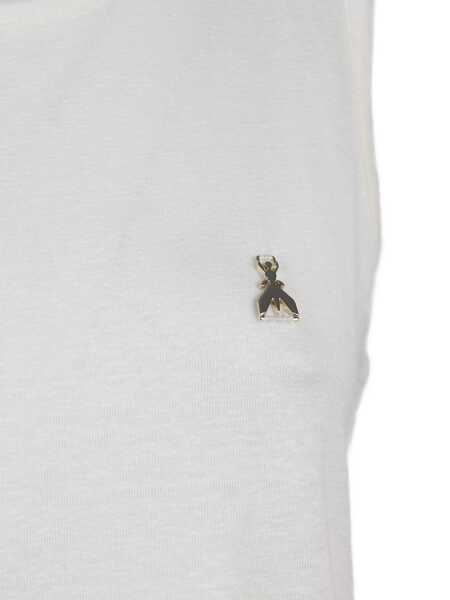 Topuri Patrizia Pepe Patrizia Pepe Tank Top WHITE Femei (BM 17592615) 3