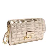 Portofele Michael Kors Tribeca Leather Wallet On Chain Femei